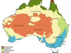 L’Australia spostata