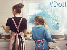 Famiglia felice, ovvero aiutarsi vicenda #DoItTogether