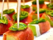 Finger Food Prosciutto Melone