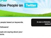 Twollow: seguire automaticamente Twitter impostando delle parole chiave