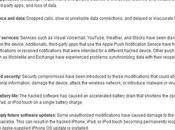 Apple: documento ufficiale contro Jailbreak