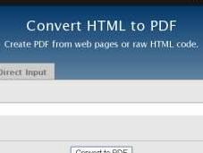 Converti pagine documenti PDFCrowd