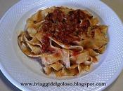 Pappardelle sugo carne