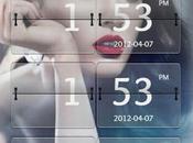 WIDGET Digital clock rocky_monolith