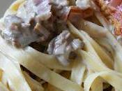 Fettuccine campofilone porcini speck