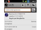 Tracciare spedizioni Android