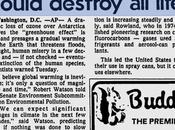 NASA 1986: Razza Umana estinta pochi decenni" causa riscaldamento globale