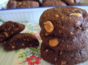 Cookies cioccolatosi alle arachidi