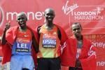 Maratona alla LondonMarathon2012 vincono Wilson Kipsang Mary Keitany