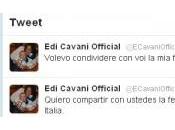 Foto ecco twitter cavani contento aver raggiunto serie