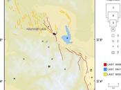 Sciame sismico centro della caldera long valley