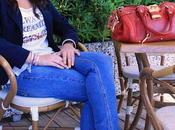 OUTFIT: Red, Blu, White Denim