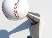 Appendiabiti attaccapanni design palla baseball INSILVIS