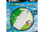 EMTEC drive completamente biodegradabile.