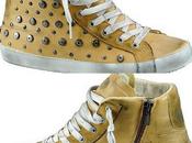 Crime high leather sneakers