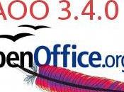 Installare Open Office Apache 3.4.0 Windows posto Microsoft