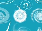 Collezione pennelli Photoshop: curve spirali