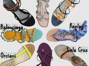 Summer shoes 2012: flats against heels
