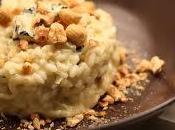 Risotto formaggio granella nocciole