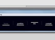 Menu Flash minimale free download