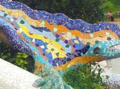 Meravigliosi colorati patterns-mosaico capolavori gaudì