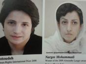 Appello libertà Iran degli attivisti difesa diritti umani Narges Mohammadi Nasrin Sotoudeh