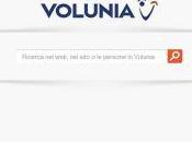 Nuovo look Volunia, motore ricerca italiano