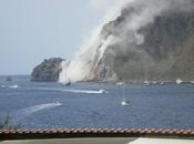 Vulcano, agosto 2010: terremoto crollo costone Lipari