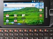 Samsung Galaxy i5510: Android tastiera QWERTY