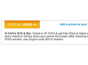 Chips Salsa gratis Foursquare