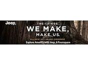 Foursquare: check-in nella natura selvaggia (Jeep)