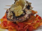 Seppie ripiene cous-cous agrodolce brunoise ortaggi estivi