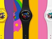 Swatch Lacquered: orologi meccanismi colorati vista