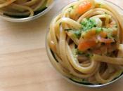 Linguine fredde salmone cetrioli