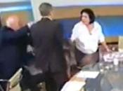 Durante talk show televisivo: Kasidiaris picchiato deputate