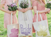 Alphabet bags: Wedding style