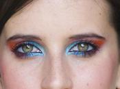 Multicolor bright make-up