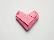 Origami hearts