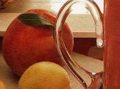 Frullato frutta, latte miele