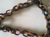 leather necklace...chain love
