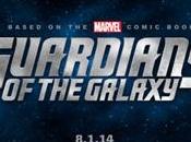 Speciale Marvel Comic Poster Promozionale, titolo data rilascio Guardiani della Galassia