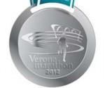 ottobre 2012: VeronaMararthon offre medaglia personalizzata tutti runner.