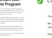 Apple offrirà copia gratuita Mountain Lion nuovi tanti