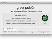Greenp0ison rilasciato, compatibile iPod Touch