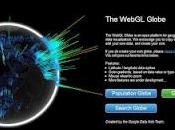 piattaforma WebGL Globe commercio armi