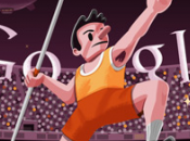 Oggi doodle google dedicato lancio giavellotto Londra 2012