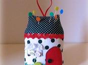 Cucito creativo: casetta puntaspilli