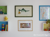 Shadow boxes all’acquarello drago