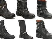 Biker boots selection