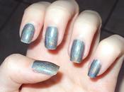 Holographic nail lacquer.